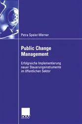Book cover of Public Change Management by Petra Speier-Werner