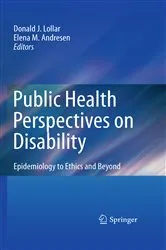 Book cover of Public Health Perspectives on Disability by Donald J. Lollar