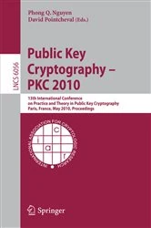 Book cover of Public Key Cryptography - PKC 2010 by Phong Q. Nguyen