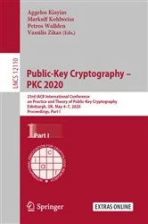 Book cover of Public-Key Cryptography – PKC 2020 by Aggelos Kiayias