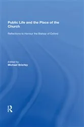 Book cover of Public Life and the Place of the Church by Michael Brierley