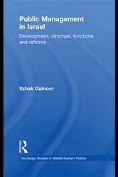 Book cover of Public Management in Israel by Itzhak Galnoor