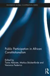 Book cover of Public Participation in African Constitutionalism by Tania Abbiate