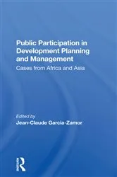 Book cover of Public Participation In Development Planning And Management by Jean-claude Garcia-zamor