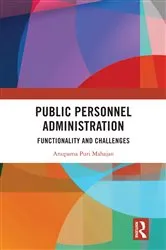 Book cover of Public Personnel Administration by Anupama Puri Mahajan