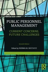 Book cover of Public Personnel Management (7th ed.) by Norma M. Riccucci