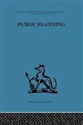 Book cover of Public Planning by John Friend