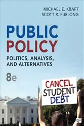Book cover of Public Policy (8th ed.) by Michael E. Kraft