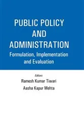 Book cover of Public Policy and Administration by Ramesh Kumar Triwari