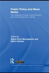 Book cover of Public Policy and the Mass Media by Sigrid Koch-Baumgarten
