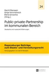 Book cover of Public-private-Partnership im kommunalen Bereich by Gerrit Manssen