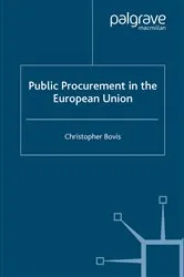 Book cover of Public Procurement in the European Union by C. Bovis