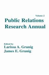 Book cover of Public Relations Research Annual by Larissa A. Grunig