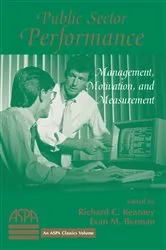 Book cover of Public Sector Performance by Unknown