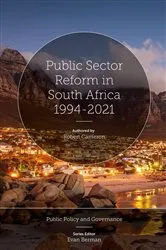 Book cover of Public Sector Reform in South Africa 1994-2021 by Robert Cameron