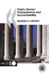 Book cover of Public Sector Transparency and Accountability by OECD Publishing