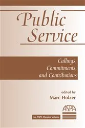 Book cover of Public Service by Marc Holzer