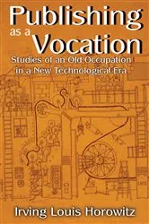 Book cover of Publishing as a Vocation by Unknown