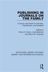 Book cover of Publishing in Journals on the Family by Roma S. Hanks