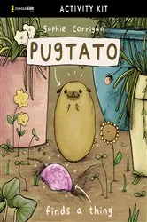 Book cover of Pugtato Finds a Thing Activity Kit by Unknown