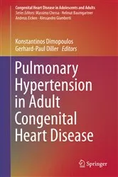 Book cover of Pulmonary Hypertension in Adult Congenital Heart Disease by Konstantinos Dimopoulos