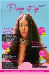 Book cover of Pump it up Magazine - Celebrating Women Songwriter Hall of Fame Inductee Alyze Elyse by Anissa Boudjaoui Sutton
