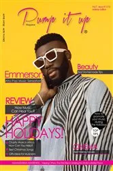 Book cover of Pump it up Magazine - Emmerson Afro-Pop Multiple Award Winning Singer From Sierra Leone by Anissa Boudjaoui