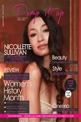 Book cover of Pump it up Magazine - Nicollette Sullivan - Women's History Month Edition by Anissa Boudjaoui