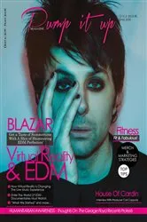 Book cover of Pump it up magazine presents EDM Sensation BLAZAR by Carter Kaya