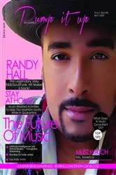 Book cover of Pump it up Magazine - Randy Hall by Anissa Boudjaoui