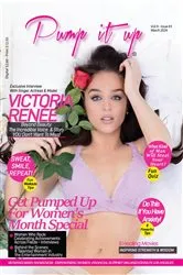 Book cover of Pump It Up Magazine: Women Celebration with Victoria Renée - Singer, Actress & Model by Anissa B. Sutton