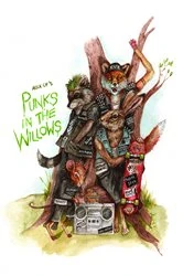 Book cover of Punks In The Willows by Alex CF