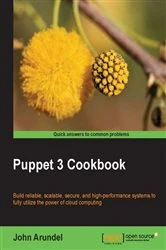 Book cover of Puppet 3 Cookbook by John Arundel