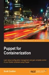 Book cover of Puppet for Containerization by Scott Coulton