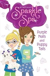 Book cover of Purple Nails and Puppy Tails by Jill Santopolo