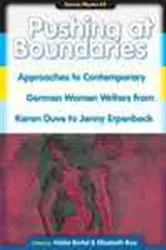 Book cover of Pushing at Boundaries by Heike Bartel