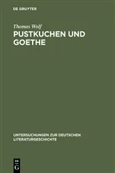 Book cover of Pustkuchen und Goethe by Thomas Wolf