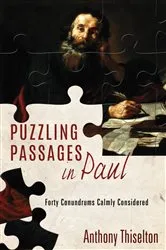 Book cover of Puzzling Passages in Paul by Anthony C. Thiselton