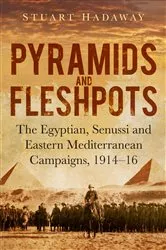 Book cover of Pyramids and Fleshpots by Stuart Hadaway