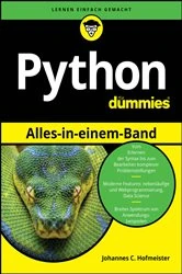 Book cover of Python Alles-in-einem-Band für Dummies by Johannes C. Hofmeister