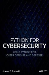 Book cover of Python for Cybersecurity by Howard E. Poston
