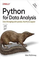 Book cover of Python for Data Analysis (3rd ed.) by Wes McKinney
