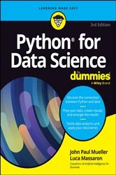 Book cover of Python for Data Science For Dummies (3rd ed.) by John Paul Mueller