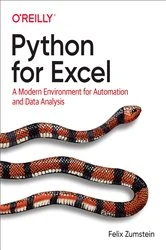 Book cover of Python for Excel by Felix Zumstein