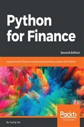 Book cover of Python for Finance (2nd ed.) by Yuxing Yan