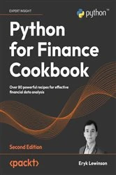 Book cover of Python for Finance Cookbook (2nd ed.) by Eryk Lewinson