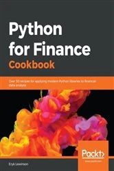Book cover of Python for Finance Cookbook by Eryk Lewinson