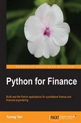 Book cover of Python for Finance by Yuxing Yan