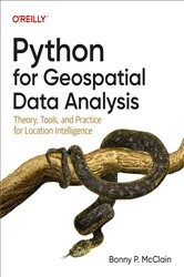 Book cover of Python for Geospatial Data Analysis by Bonny P. McClain