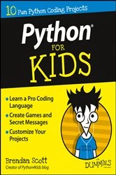 Book cover of Python For Kids For Dummies by Brendan Scott